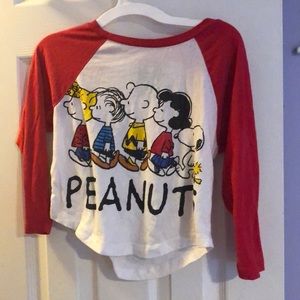 Cute peanuts tee